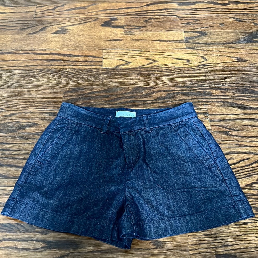 Loft denim shorts